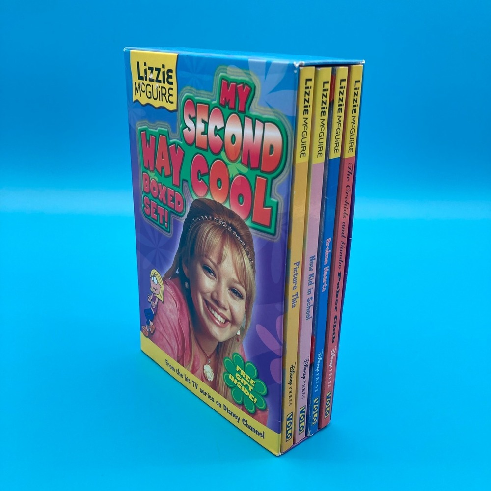 Lizzie McGuire My Second Way Cool Box Set! 4 Paperback Novels Disney Press 2004